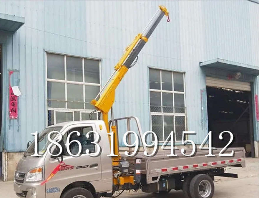黄骅市车载吊机小型随车吊车载随车吊货车轻卡多少钱履带式液压车载吊机